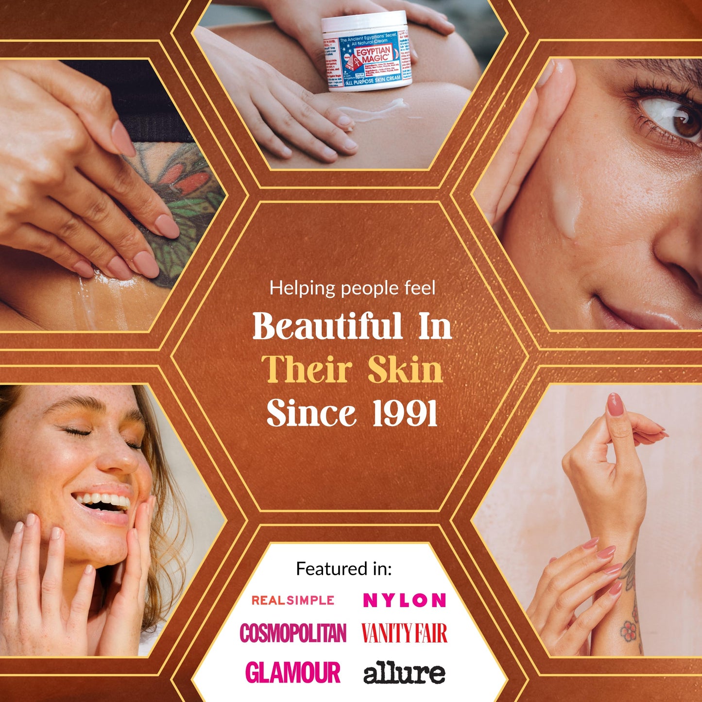 Egyptian Magic All Purpose Skin Cream - Face Moisturizer for Dry Skin Care with Royal Jelly, Honey & Olive Oil, Scar & Stretch Mark, Calming Body Balm, Travel Size, 0.25oz Jar