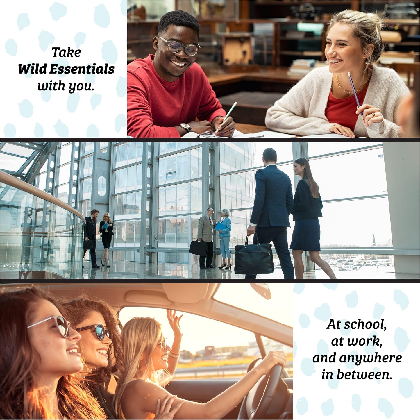 Wild Essentials Motion Ease Essential Oil Roll On, 10ml Motion Sickness, Nausea, Upset Stomach, Vertigo, Dizzy, Seasick, Carsick, Made with Organic Jojoba Oil, Ready to Use, Moisturizer, All Natural