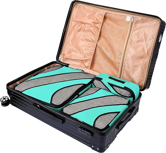 BAGAIL 6 Set Packing Cubes,Travel Luggage Packing Organizers