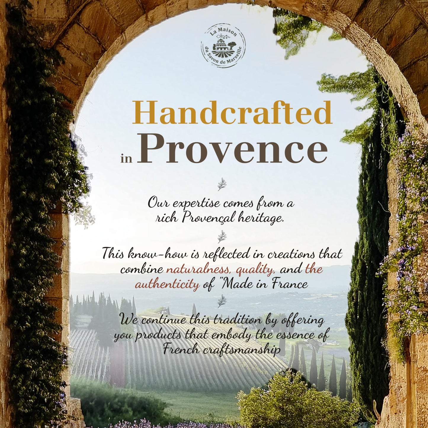 Hand & Body Soap Bars Trio - Rose Moisturizing French Soap with Organic Shea Butter - Rich Creamy Lather - 97% Natural Ingredients - Solid Bath Cleanser Made in Provence - 3x4.4 oz