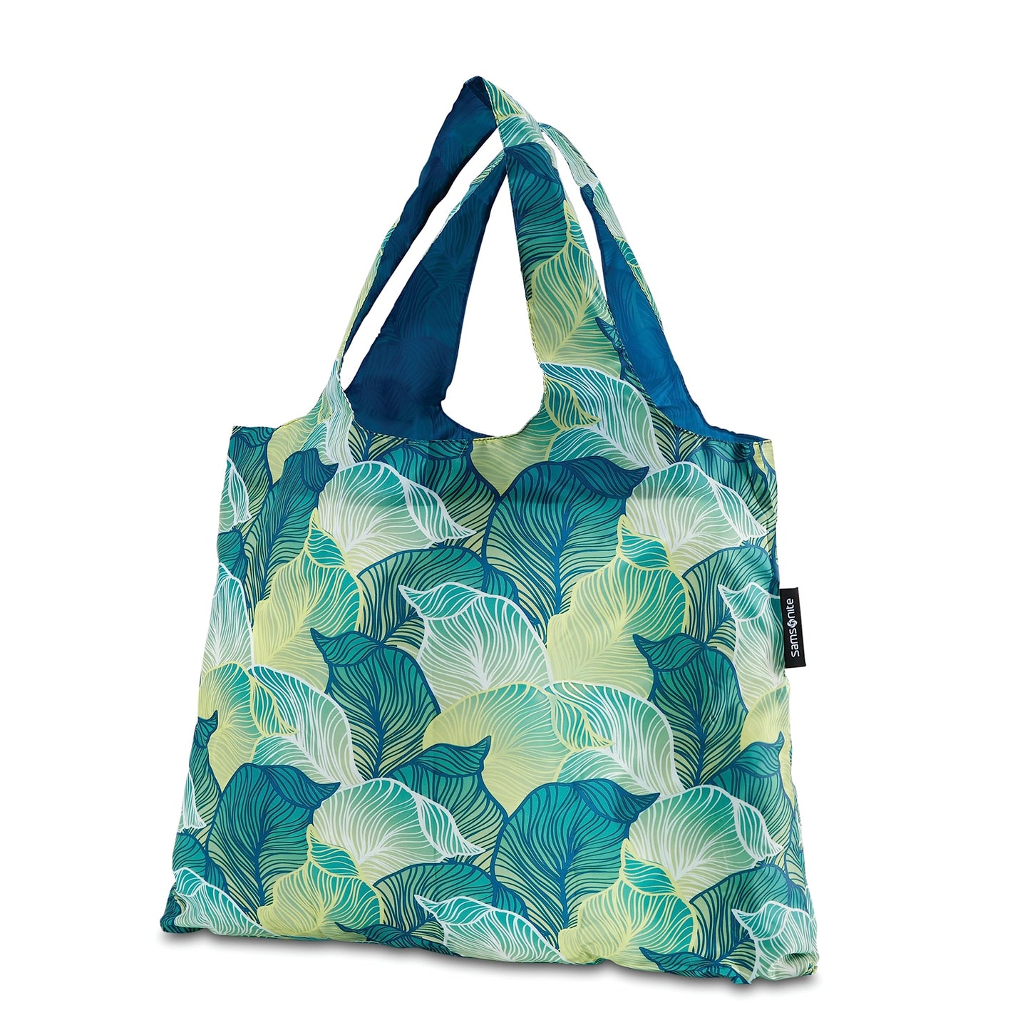 Samsonite Foldable Shopper’s Tote, Leaf Print, One Size