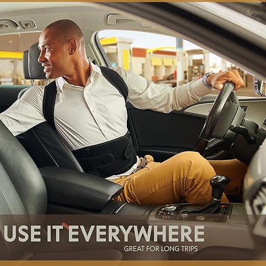 Back Brace Posture Corrector for Men and Women - Adjustable Posture Brace for Upper and Lower Back Pain Relief - Muscle Memory Support Straightener (Medium)