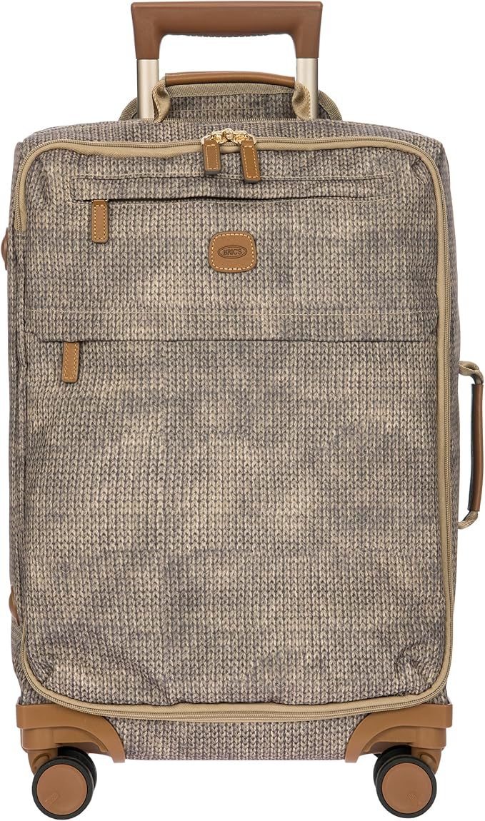 Bric's X-Collection Recycled fabric Trolley carry-on 55cm - 21" - Wool Nut