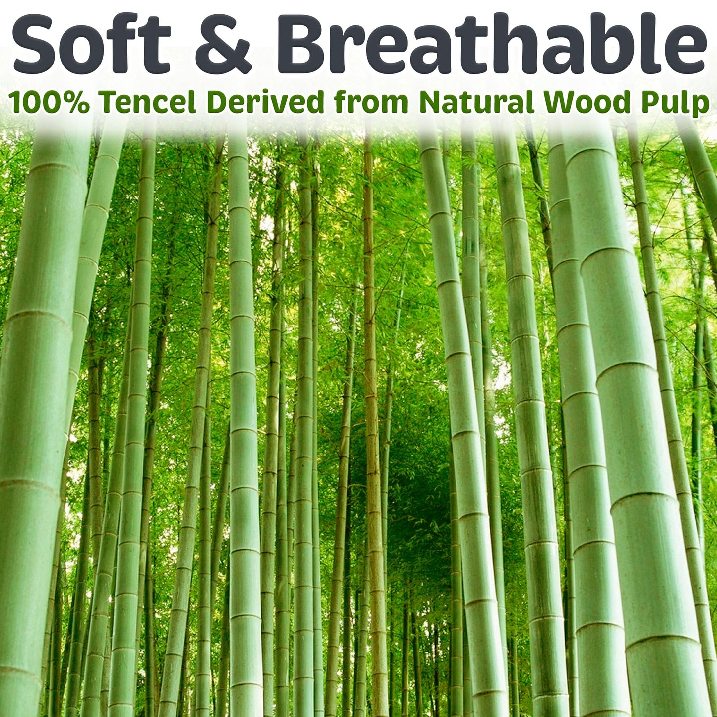 Vegan Silk - Sleep Mask - Black, 100% Tencel - Eye Mask - Blackout Blindfold for Women & Men - Reusable Eye Cover for Travel - Comfortable, Lightweight & Contoured Sleeping Shades