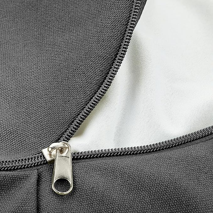 Retrospec Sedona Zafu Meditation Cushion With Buckwheat Hull Fill - Adjustable Yoga & Pilates Support Pillow - 17in Crescent Cotton Cover With Handle