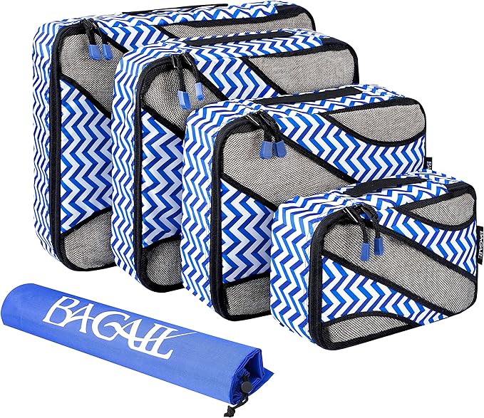 BAGAIL 6 Set Packing Cubes,Travel Luggage Packing Organizers